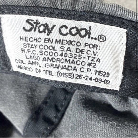 Vintage Stay Cool In Cabo Washed Black Embroidered Hat - Picture 3 of 9